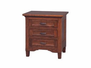 Lexington 3 Drawer Nightstand