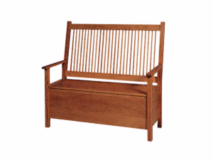 Mission Deacon's Bench w/Storage