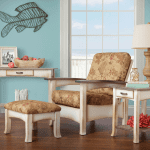 Breezy Point collection Amish handrafted hardwood furniture in a living room setting.