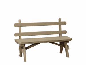 Garden Benches with Backs