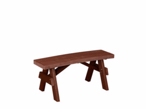 40" Curved Garden Bench