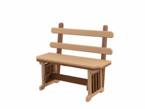 Mission Benches with Backs