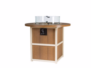 SummerSide Round Fire Counter Table