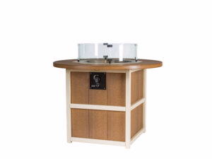 SummerSide Round Fire Dining Table