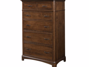 Amish crafted hardwood Nisley Hamilton chest of drawers