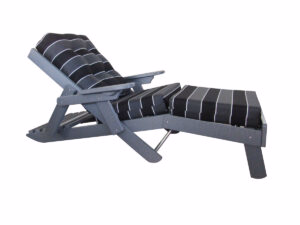 Amish crafted poly outdoor furniture - Folding Chaise Lounge