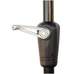 Aluminum umbrella handle