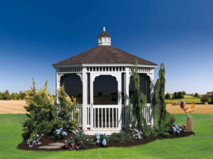 Classic octagon gazebo