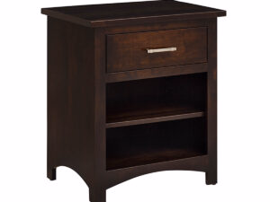 Avondale 1 Drawer Nightstand with Open Shelf