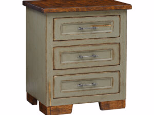Hudson 3 Drawer Nightstand