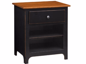 Plymouth 1 Drawer Nightstand with Open Shelf