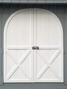 Arched Painted Doors