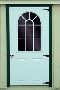 11 Lite Arched Fiberglass Door