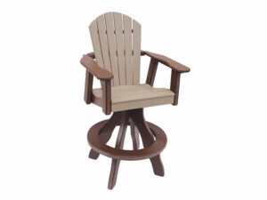 Comfy Back Swivel Bar Chair