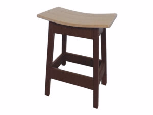 Bar Square Saddle Stool