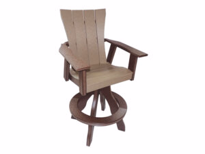 Craftsman Swivel Bar Chair