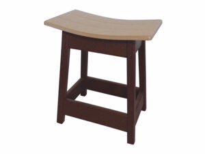 Counter Square Saddle Stool