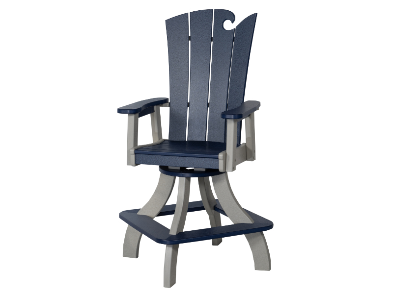 Beaver Dam - OceanWavz Swivel Bar Chair