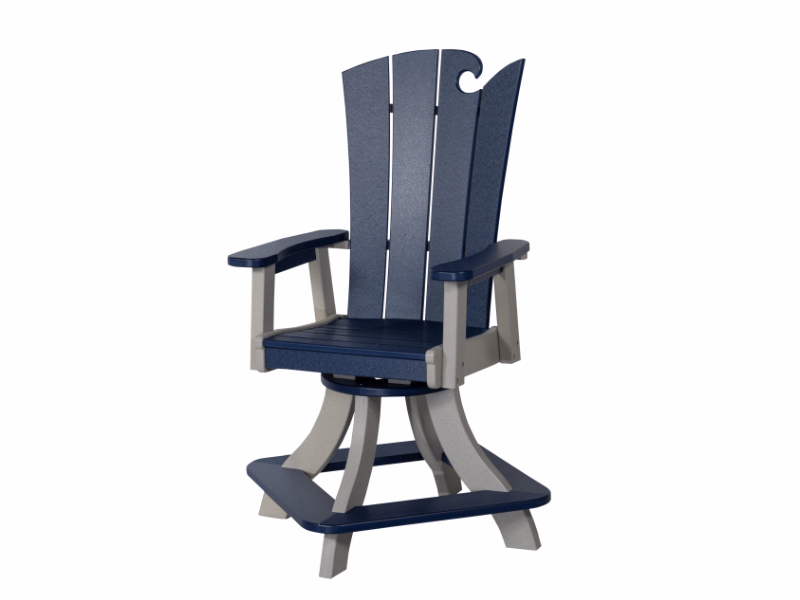 Beaver Dam - OceanWavz Swivel Counter Chair