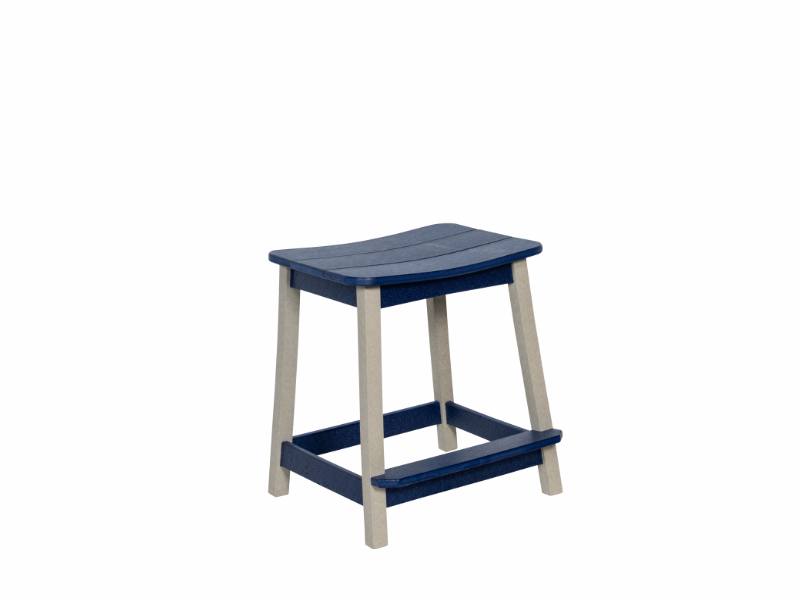 Beaver Dam - Surf-Aira Saddle Counter Stool