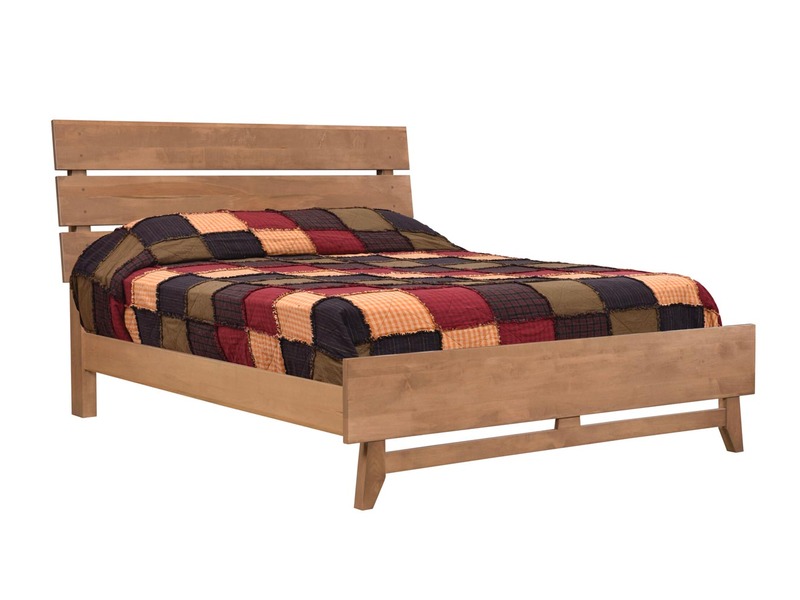 Allentown Queen Bed - 69"W x 87.75"LnHeadboard 48"H Footboard 18"H