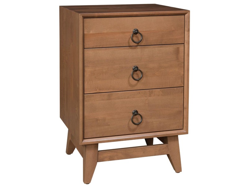 Allentown Night Stand - 19.25"W x 28"H x 16.5"D