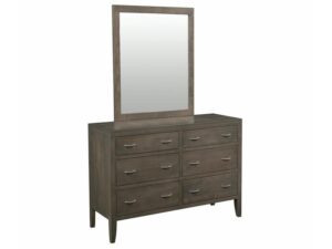 Barrington Dresser w/ Mirror - BR-1354 Dresser 57.25"W x 36"H x 20.50"DnMI-1630 Mirror 40"H x 36"W