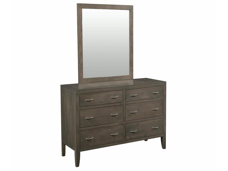 Barrington Dresser w/ Mirror - BR-1354 Dresser 57.25"W x 36"H x 20.50"DnMI-1630 Mirror 40"H x 36"W