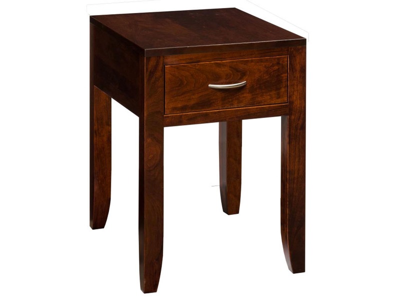 Barrington End Table - 19.25"W x 24"H x 24"D