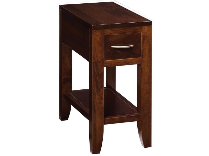 Barrington Chair Side Table - 12"W x 24"H x 24"D