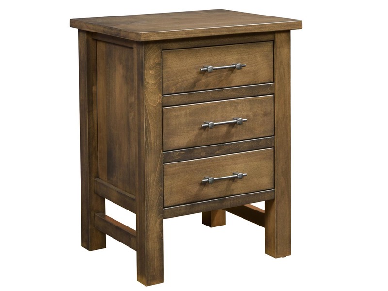 Cabin Creek Nightstand - 21.25"W x 28"H x 17.50"D