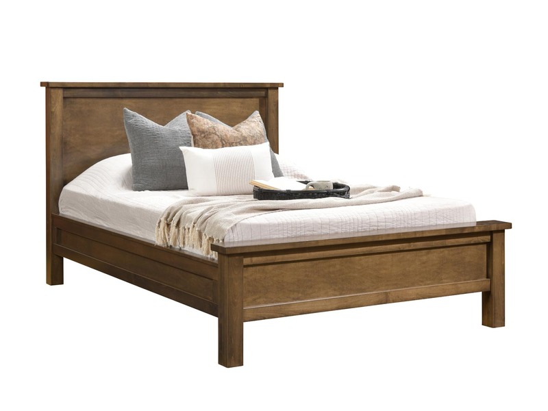 Cabin Creek Queen Bed - 66"W x 89.50"LnHeadboard 49.25"H Footboard 21.25"H