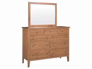 Chelsea Dresser w/ Mirror - CS-1657 Dresser 59.25"W x 45.25"H x 21.25"D/n/nMI-1632 Mirror 32"H x 42"W