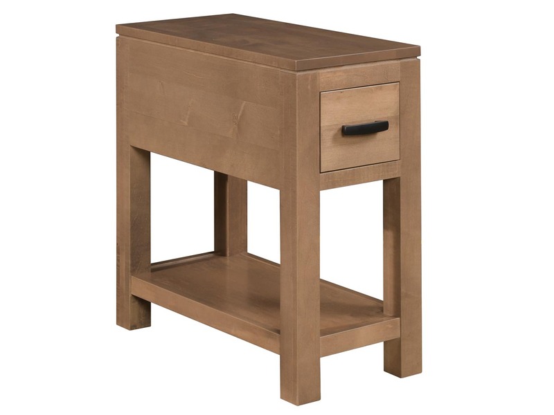 Dallas Chair Side Table - 11.50"W x 24"H x 23.50"D