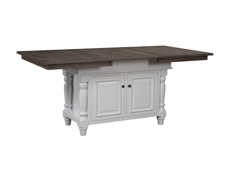 Roseburg Island Base - 49"W x 34.50"H x 24.50"D