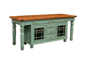 Constance Bay Island Base - 92"W x 34.50"H x 30"D