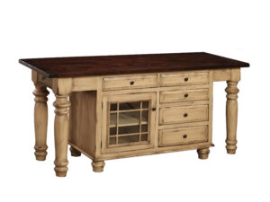 Constance Bay Island Base - 75"W x 34.50"H x 30"D