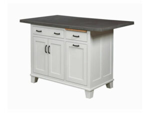 Bridgeport Island Base w/ Optional Slideout Wastebasket & Cutting Board - 47.25"W x 34.50"H x 24"D