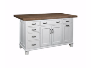 Bridgeport Island Base w/ Optional 3-Tier Pullout - 62"W x 34.50"H x 24"D