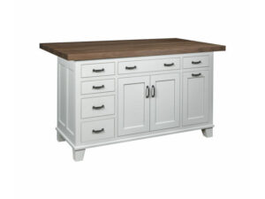 Bridgeport Island Base w/ Optional 3-Tier Pullout - 62"W x 34.50"H x 24"D