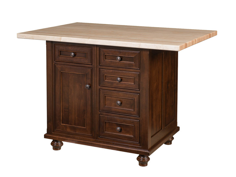 Oceanside Island Base - 33.25"W x 34.50"H x 24.50"D