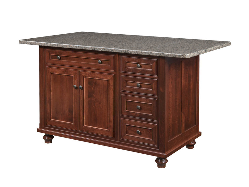 Oceanside Island Base - 48.25"W x 34.50"H x 24.50"D