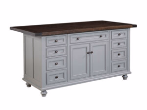 Oceanside Island Base - 63.25"W x 34.50"H x 24.50"D