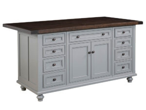Oceanside Island Base - 63.25"W x 34.50"H x 24.50"D