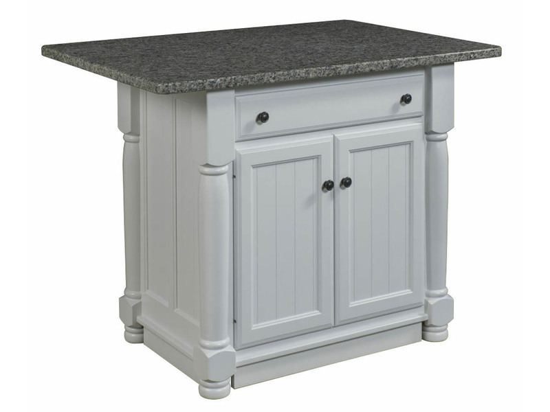 Jefferson City Turned Leg Island Base - 37.50"W x 34.50"H x 24.50"D