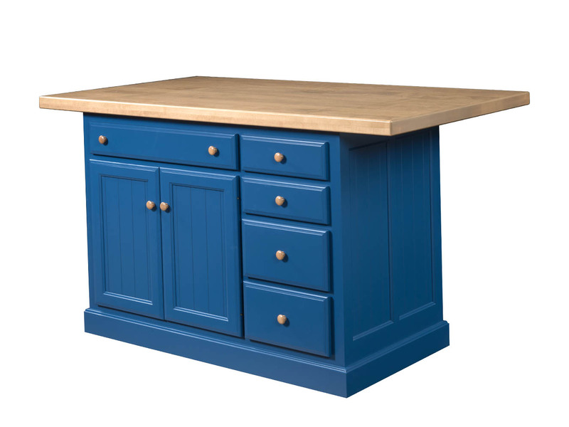 Jefferson City Traditional Island Base - 47.25"W x 34.50"H x 24"D