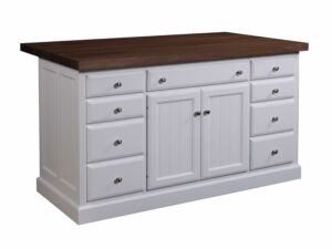 Jefferson City Traditional Island Base - 62"W x 34.50"H x 24"D