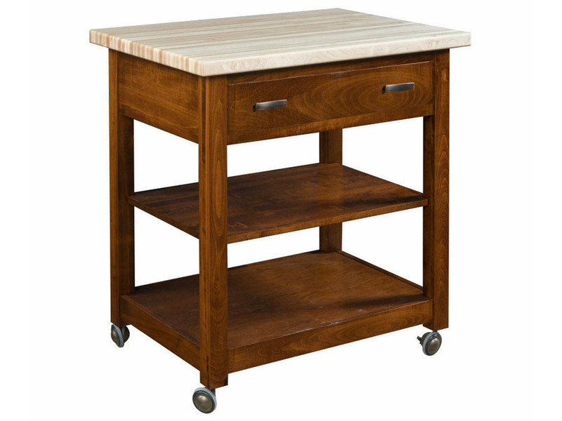 Brookline Island Base - 32.75"W x 34.50"H x 24.50"D