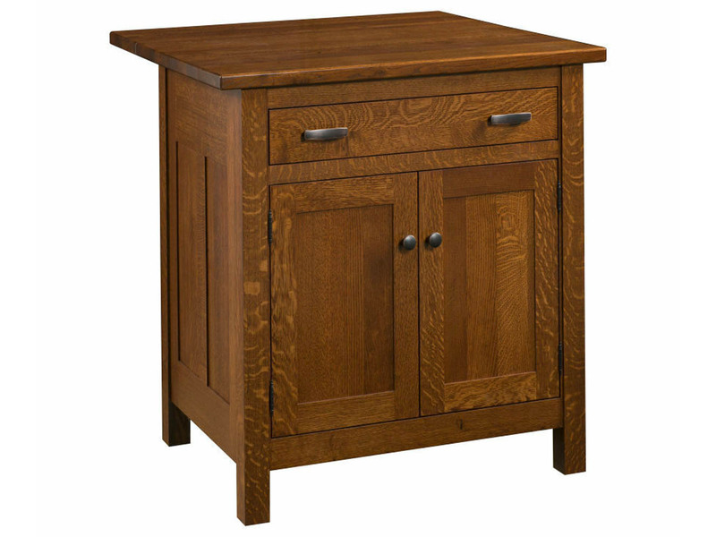 Brookline Island Base - 32.75"W x 34.50"H x 24.50"D