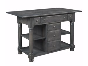 Turned Leg Island Base - 49"W x 34.50"H x 24.50"D